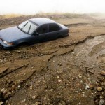 Car Stuck in Mud