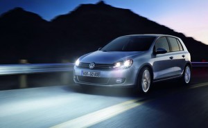 Car with LED Lights